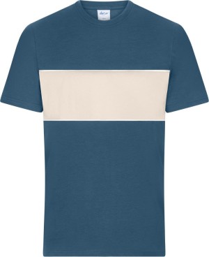 Organic T-Shirt "Colour-Block" Daiber | 8049 - Reklamnepredmety