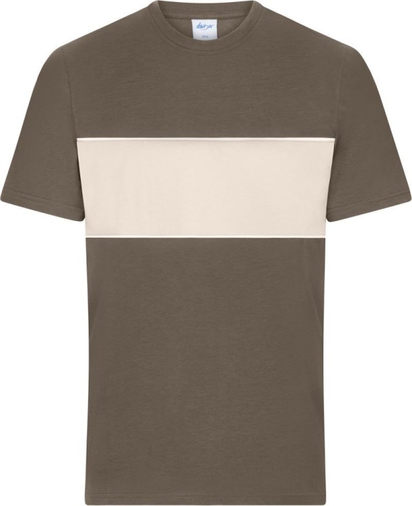 Organic T-Shirt "Colour-Block" Daiber | 8049