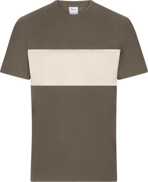 Organic T-Shirt "Colour-Block" Daiber | 8049 - Reklamnepredmety
