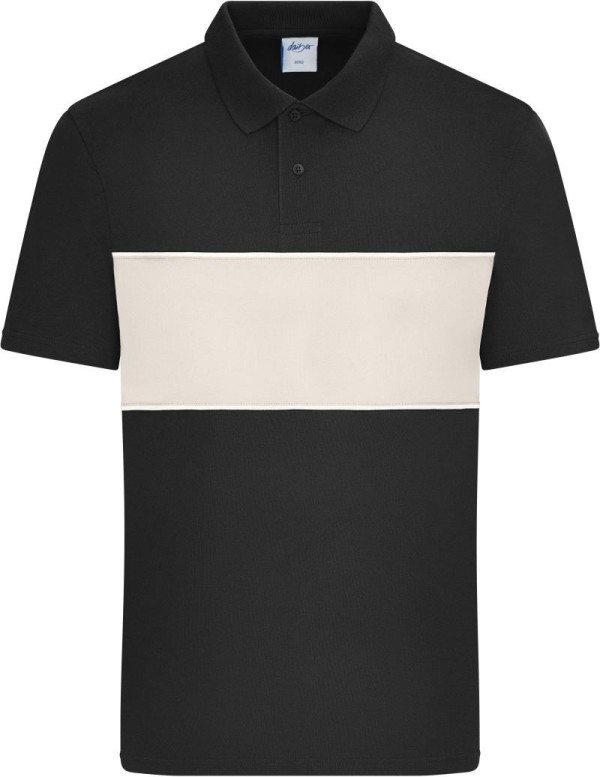 Organic Polo "Colour-Block"