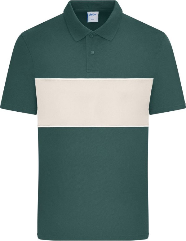 Organic Polo "Colour-Block"