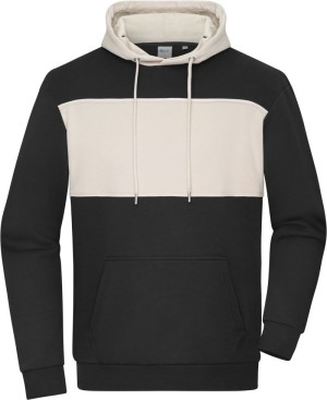 Organic Hooded Sweater "Colour-Block" Daiber | 8051 - Reklamnepredmety