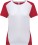 Ladies' Contrast Sports Shirt ProAct | PA 4015 - ps-204015-kariban-proact-pa-4015-white-red-front-web - variant
