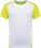 Kids' Contrast Sports Shirt ProAct | PA 4016 - ps-204016-kariban-proact-pa-4016-white-fluorescent-yellow-front-web - variant