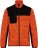 Men's Workwear Knitted Fleece Jacket WK 9108 - ps-209108-kariban-wk-wk-9108-fluorescent-orange-melange-black-front-web - variant