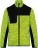 Men's Workwear Knitted Fleece Jacket WK 9108 - ps-209108-kariban-wk-wk-9108-fluorescent-yellow-melange-black-front-web - variant