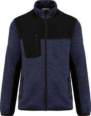 Men's Workwear Knitted Fleece Jacket WK 9108 - Reklamnepredmety