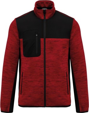 Men's Workwear Knitted Fleece Jacket WK 9108 - Reklamnepredmety