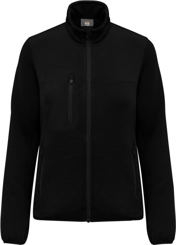 Ladies' Workwear Knitted Fleece Jacket WK 9109