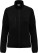 Ladies' Workwear Knitted Fleece Jacket WK 9109 - ps-209109-kariban-wk-wk-9109-black-front-web - variant