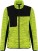 Ladies' Workwear Knitted Fleece Jacket WK 9109 - ps-209109-kariban-wk-wk-9109-fluorescent-yellow-melange-black-front-web - variant