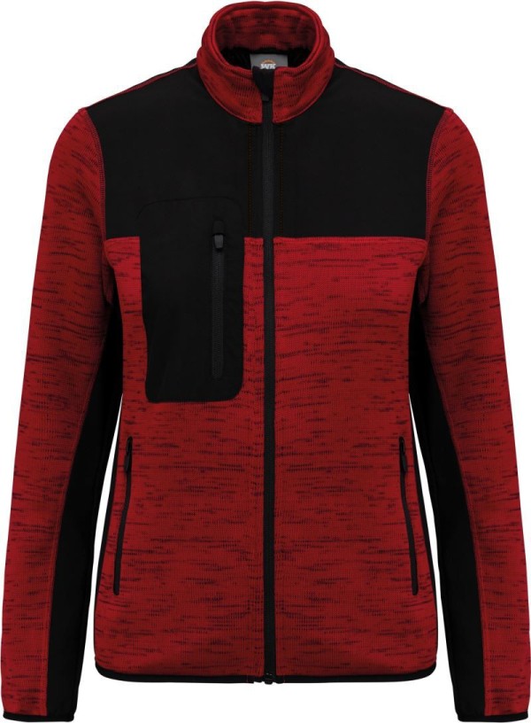 Ladies' Workwear Knitted Fleece Jacket WK 9109