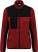 Ladies' Workwear Knitted Fleece Jacket WK 9109 - ps-209109-kariban-wk-wk-9109-red-melange-black-front-web - variant