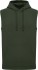 Unisex Hooded Sweater sleeveless ProAct PA 393 - ps-20p393-kariban-proact-pa-393-sporty-khaki-front-web - variant