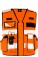Multifunctional Vest "Tactical" KXTAC – Bonn - ps-76xtac-korntex-kxtac-bonn-orange-front-web - variant