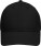 6 Panel Organic Cotton Cap MB 6249 - ps-036249-daiber-mb-6249-black-front-web - variant