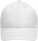 6 Panel Organic Cotton Cap MB 6249 - ps-036249-daiber-mb-6249-white-front-web - variant