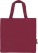 Organic Fairtrade Twill Cotton Bag O 90006 - ps-770006-neutral-o-90006-bordeaux-front-web - variant