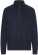 Men's Organic Sweater with 1/4 Zip O 73701 - ps-773701-neutral-o-73701-navy-front-web - variant