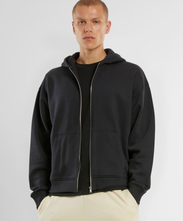 Heavy Unisex Oversize Hooded Sweat Jacket NM 013