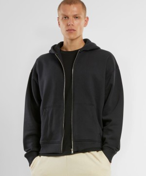 Heavy Unisex Oversize Hooded Sweat Jacket NM 013 - Reklamnepredmety