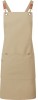 Bib Apron "Clip'n'Clasp" PR 182 - ps-390182-premier-pr-182-khaki-front-fbe6dfba-c7d4-48a3-9e09-d3b6d16c49f6-web - variant
