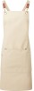 Bib Apron "Clip'n'Clasp" PR 182 - ps-390182-premier-pr-182-natural-front-dcc9087a-ee82-4537-b038-61de14172252-web - variant