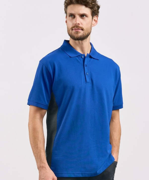 Unisex Contrast Workwear Polo - EXCD 4590