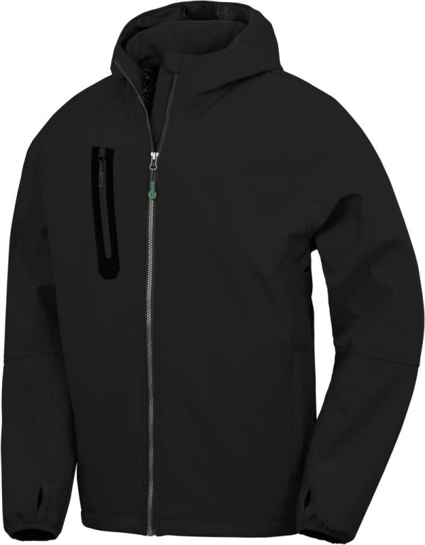 Unisex 3 -layer hooded softshell jacket Result Recycled | R 909X