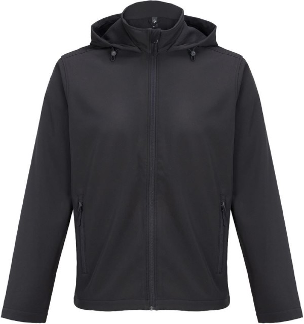 Men's 2-Layer Hooded Softshell Jacket Race Hooded Men
