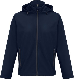 Men's 2-Layer Hooded Softshell Jacket Race Hooded Men - Reklamnepredmety