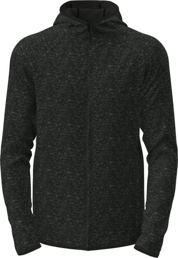 Men's Hooded Knitted Fleece Jacket