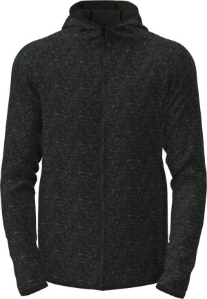 Men's Hooded Knitted Fleece Jacket - Reklamnepredmety