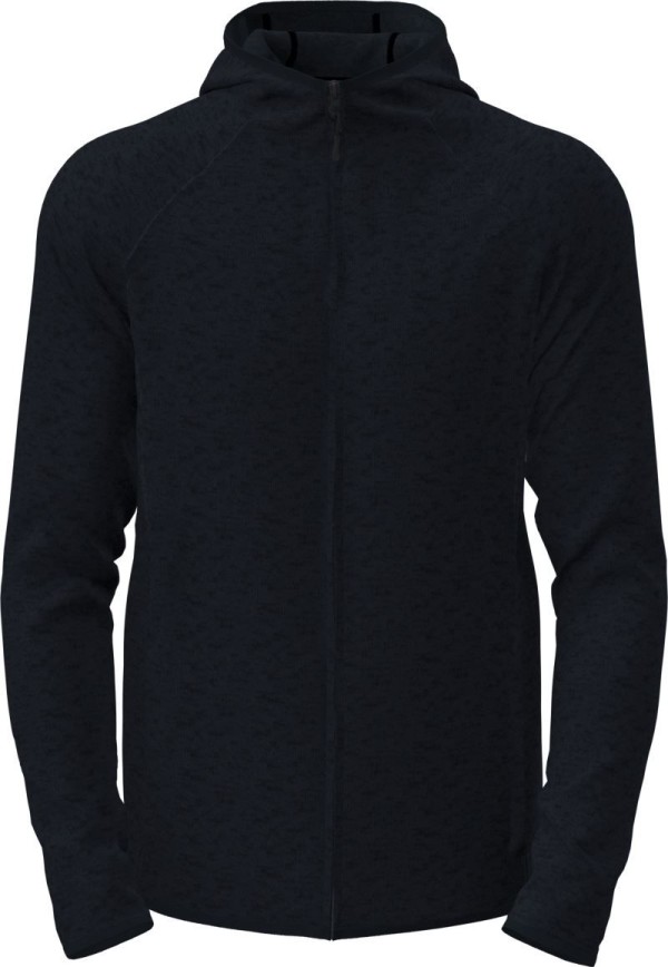 Men's Hooded Knitted Fleece Jacket