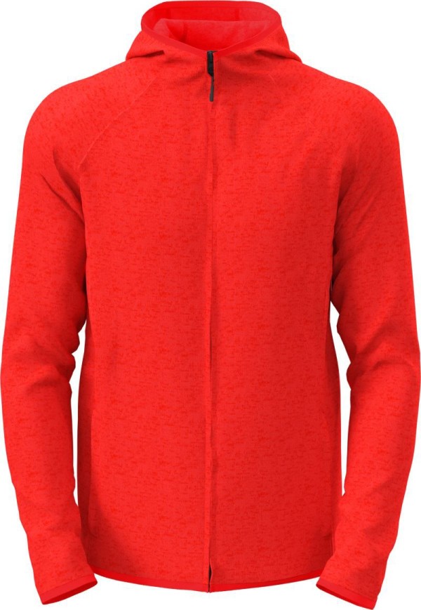 Men's Hooded Knitted Fleece Jacket