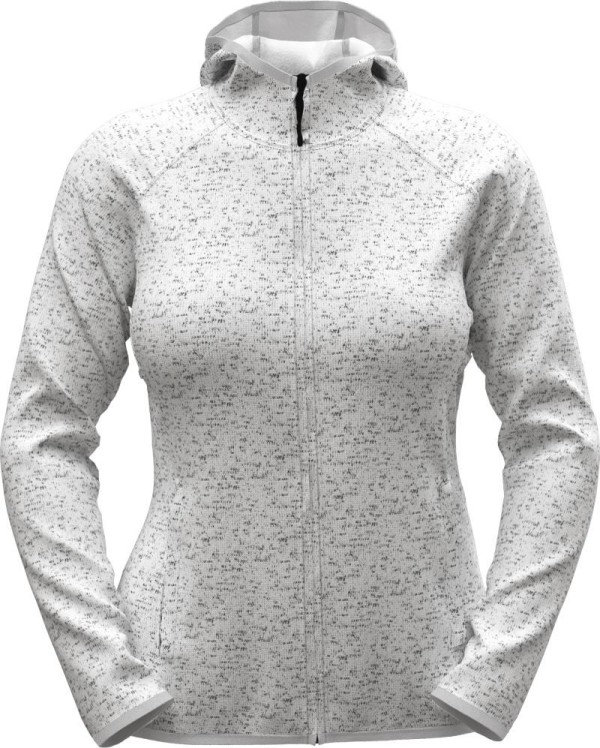 Ladies' Hooded Knitted Fleece Jacket "Lux Knit Fleece Jacket Women"