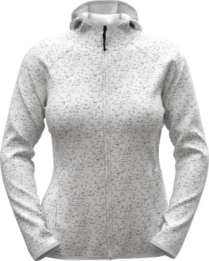 Ladies' Hooded Knitted Fleece Jacket "Lux Knit Fleece Jacket Women" - Reklamnepredmety