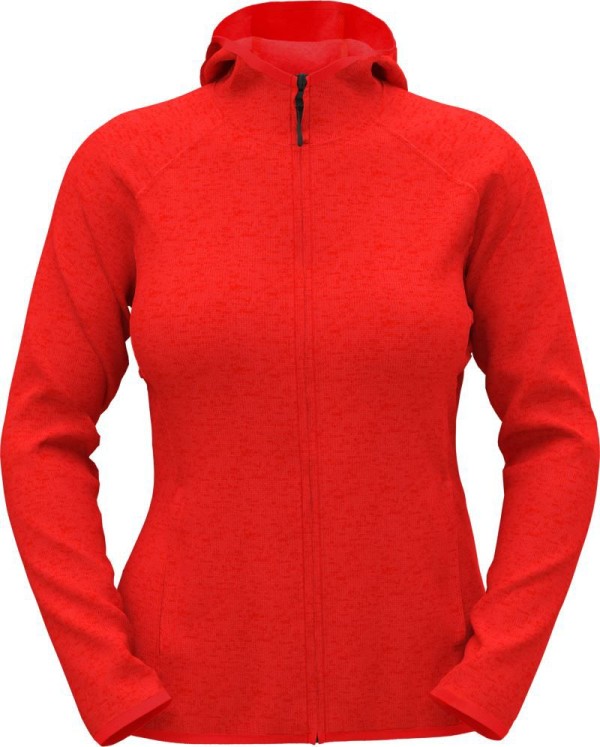 Ladies' Hooded Knitted Fleece Jacket "Lux Knit Fleece Jacket Women"