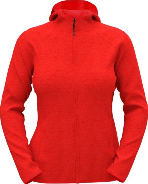 Ladies' Hooded Knitted Fleece Jacket "Lux Knit Fleece Jacket Women" - Reklamnepredmety
