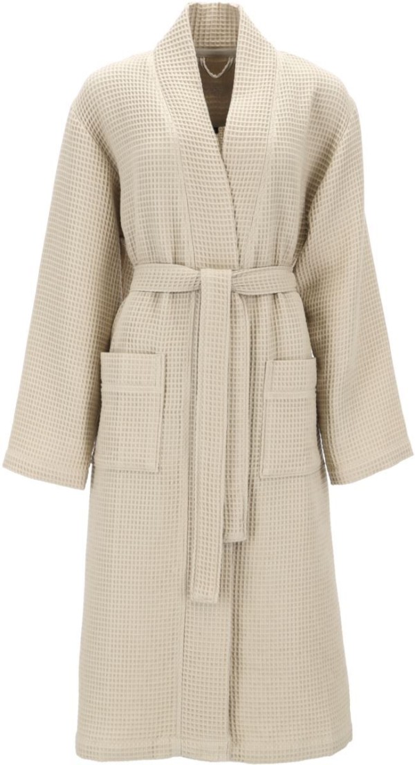 Waffle Piqué Bathrobe "Siam"