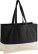 EarthAware® Organic Cotton Shopper W 858 - ps-500858-westford-mill-w-858-black-natural-front-web - variant
