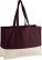 EarthAware® Organic Cotton Shopper W 858 - ps-500858-westford-mill-w-858-oxblood-natural-front-web - variant