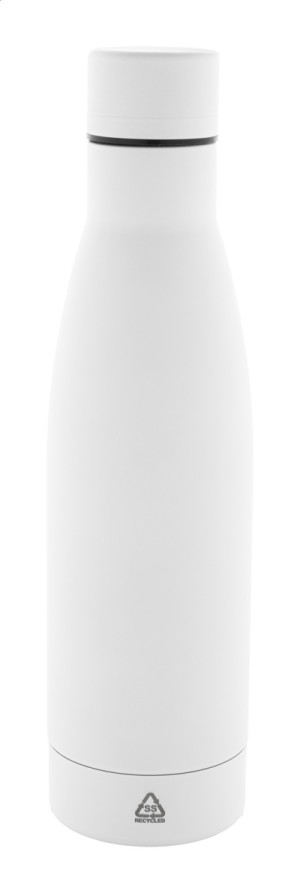 Rubbar bottle made from recycled stainless steel - Reklamnepredmety