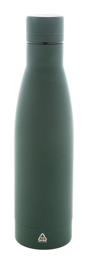 Rubbar bottle made from recycled stainless steel - Reklamnepredmety