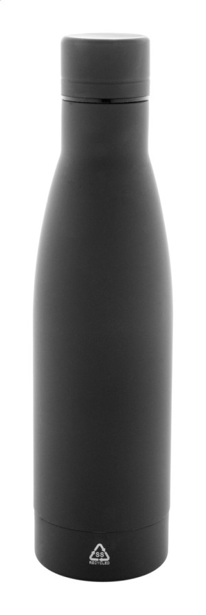 Rubbar bottle made from recycled stainless steel - Reklamnepredmety