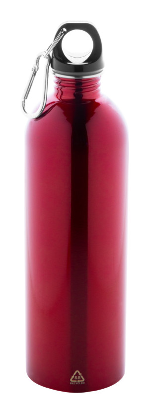 Ressuto XL recycled stainless steel bottle - Reklamnepredmety