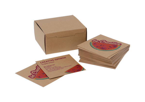 Visicard Square Eco custom business cards