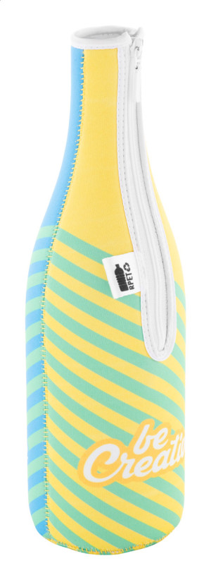 VinoPrint RPET wine bottle cooler bag - Reklamnepredmety