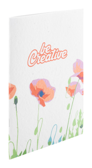 CreaNote Plus A5 Seed notebook made of custom seed paper - Reklamnepredmety