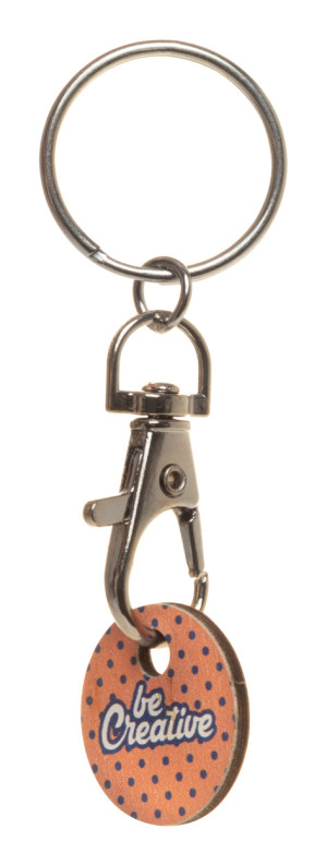 ColoShop Eco shopping cart key ring - Reklamnepredmety